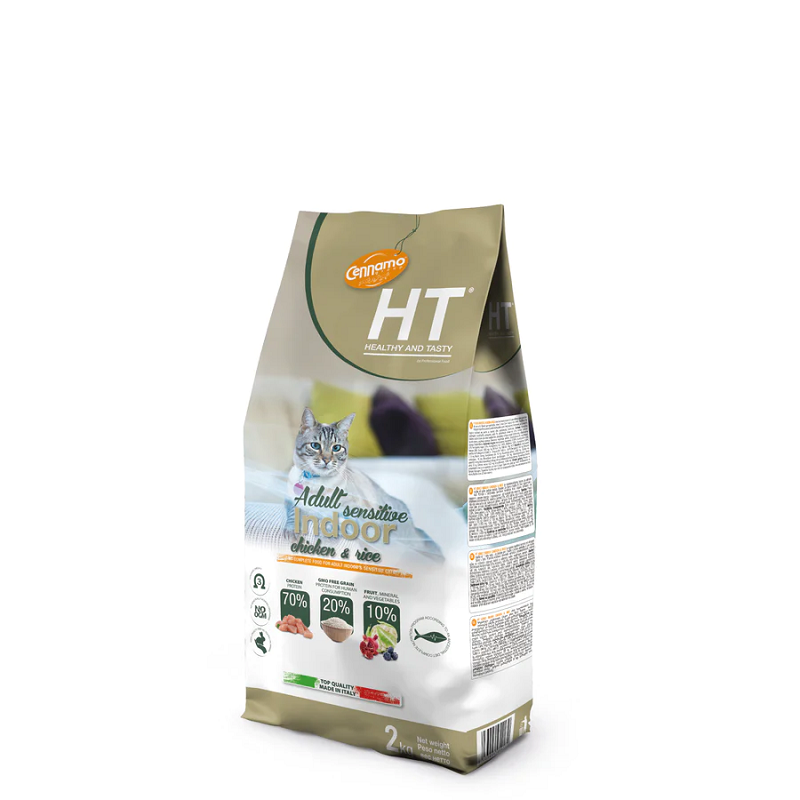 HT adult sensitive indoor Cennamo - hrana za mačke 2kg