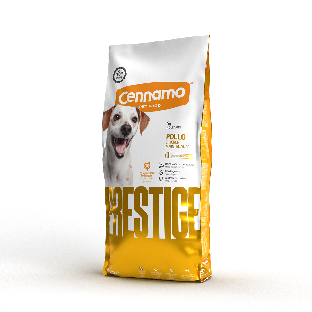 PRESTIGE Dog Cennamo - hrana za pse monoprotein piletina 8kg