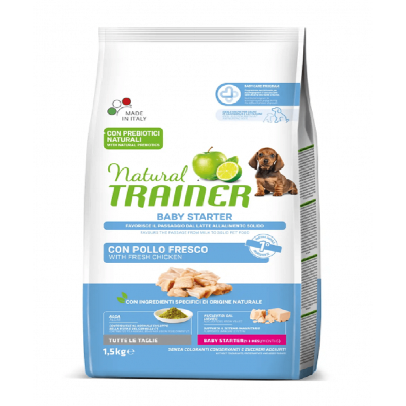 Natural TRAINER baby starter sveža piletina 1.5kg