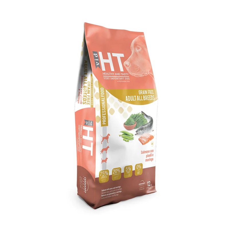 HT VID - hrana za pse losos i moringa bez žitarica 12kg