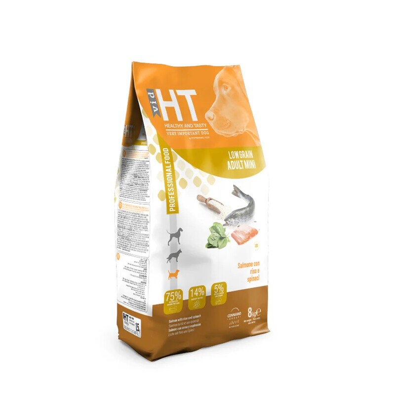 HT VID - hrana za pse losos i moringa bez žitarica 8kg