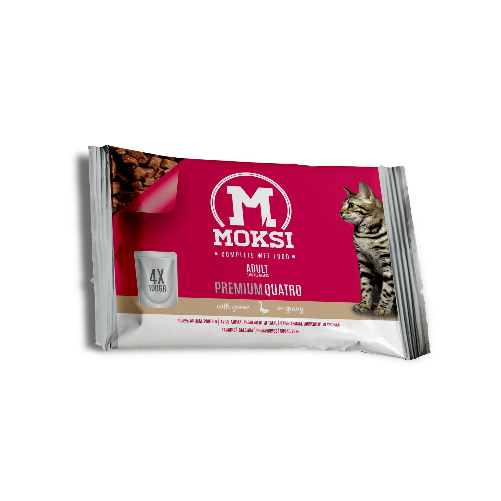 Moksi sosić guska 4x100g