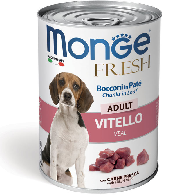 Monge Fresh Adult konzerva za pse teletina 400g 