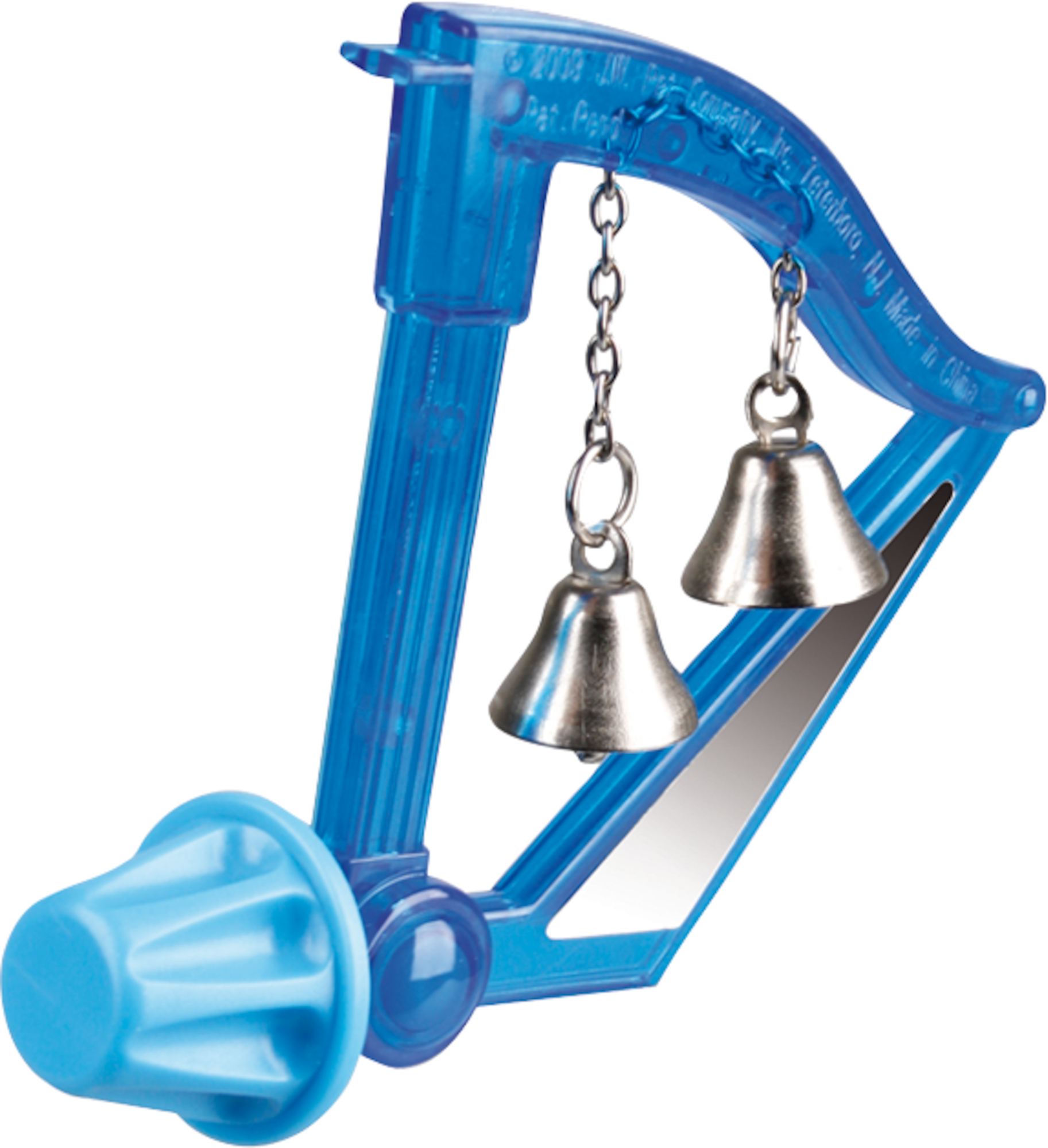 Flamingo muzička igračka harfa za ptice sa zvončićima 